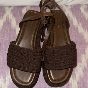 Vince chocolate brown sandals